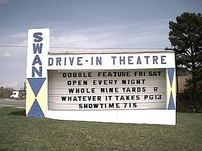 Things To Do SWAN DRIVE-IN THEATER